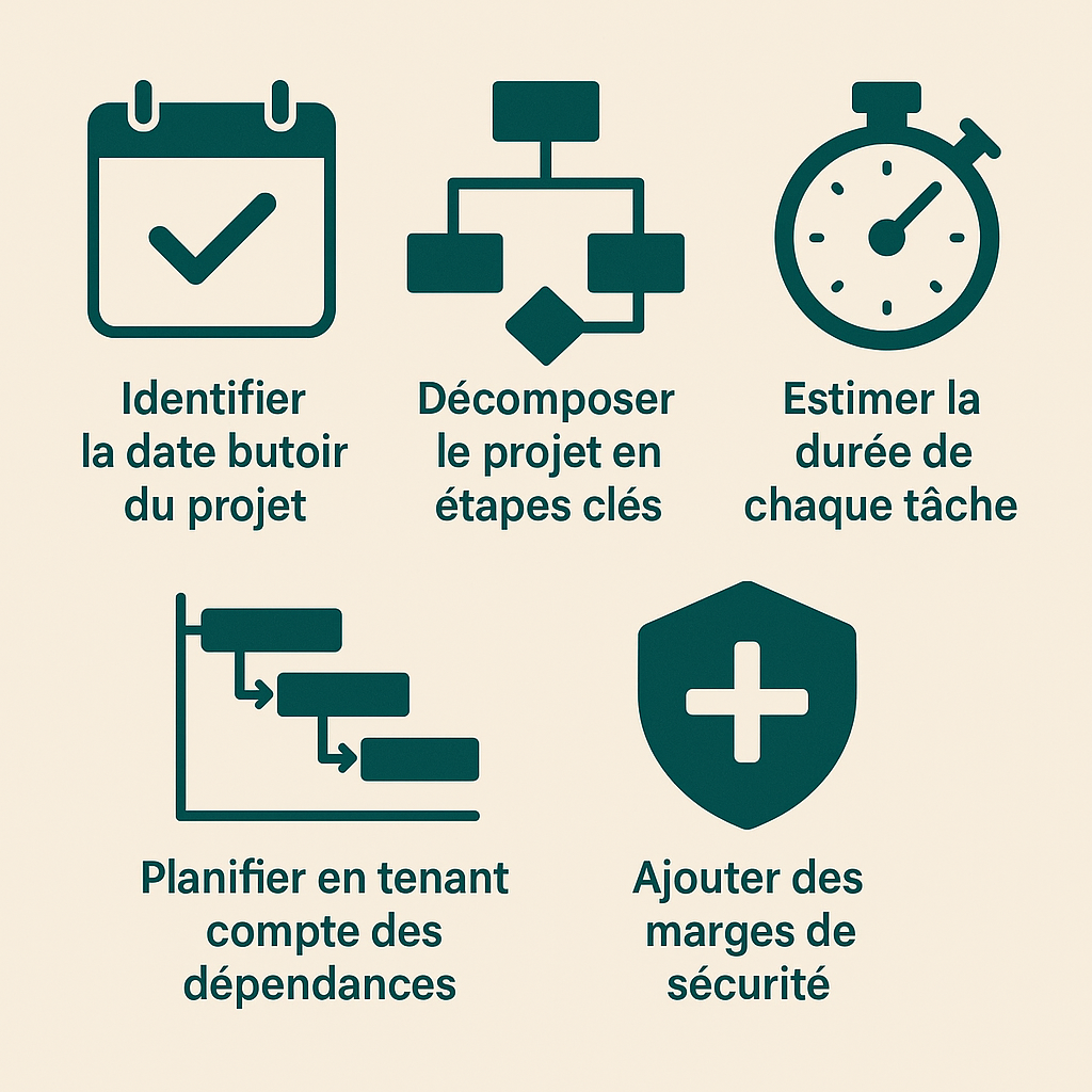 Reverse Planning Infographic
